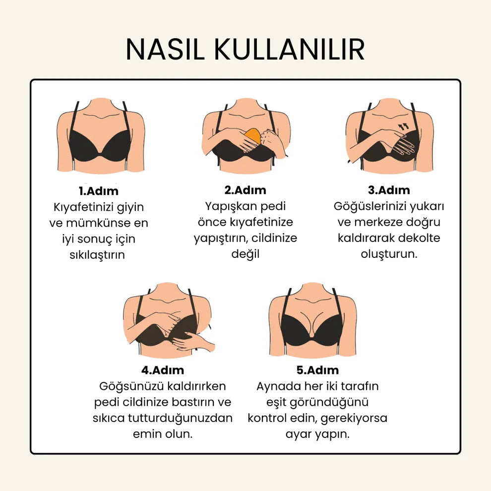 Bleame Yapışkan Sütyen Pedleri