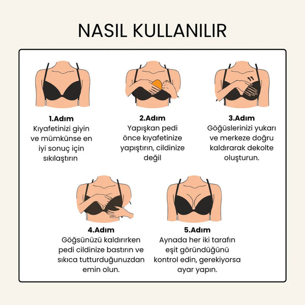 Bleame Yapışkan Sütyen Pedleri